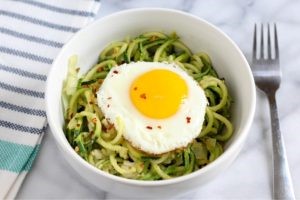 Avocado-Zoodle-Recipe-with-an-Egg-on-Top